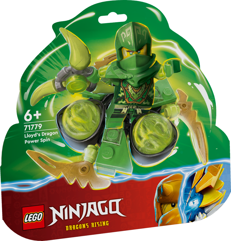 LEGO 71779 Ninjago - Lohikäärmevoiman Lloyd – spinjitzu-pyörähdys