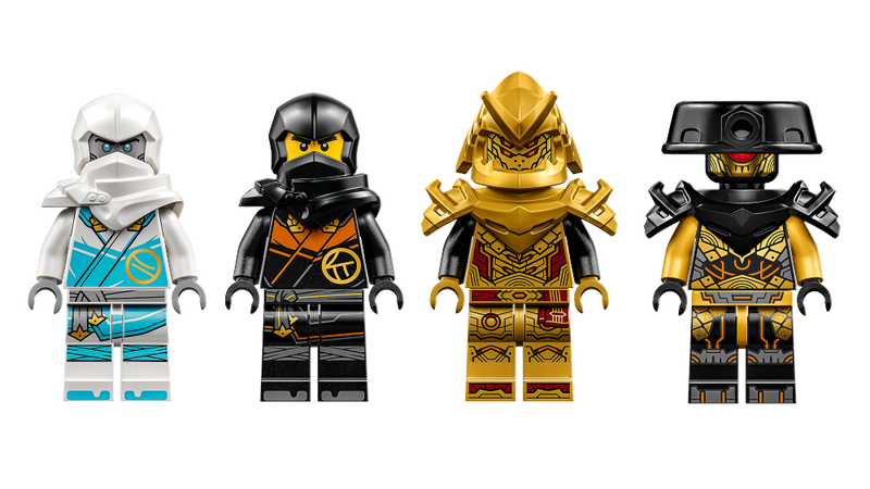 LEGO 71791 Ninjago - Lohikäärmevoiman Zane – spinjitzu-kilpa-auto