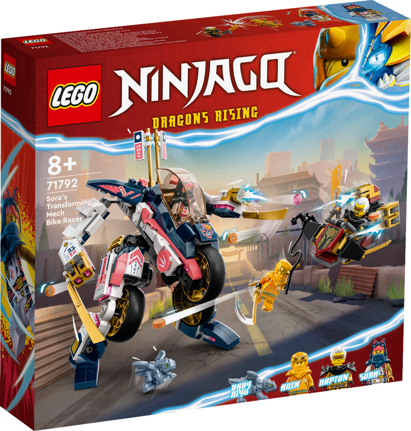 LEGO 71792 Ninjago - Soran muuntuva moottoripyörärobotti