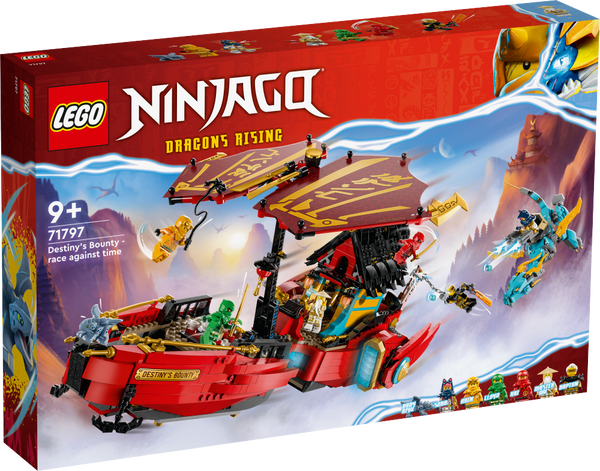 LEGO 71797 Ninjago - Kohtalon alus – kilpailu aikaa vastaan