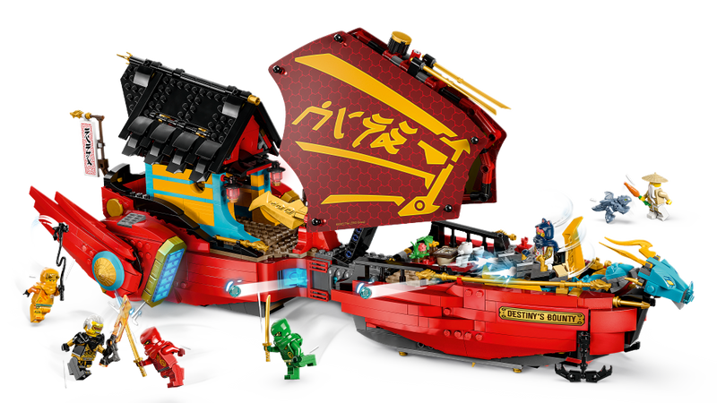 LEGO 71797 Ninjago - Kohtalon alus – kilpailu aikaa vastaan