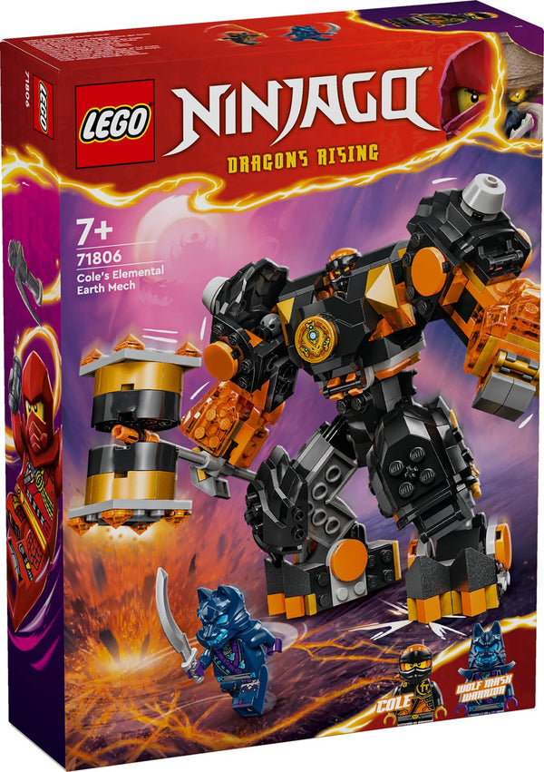 LEGO 71806 Ninjago - Colen maaelementti-robotti