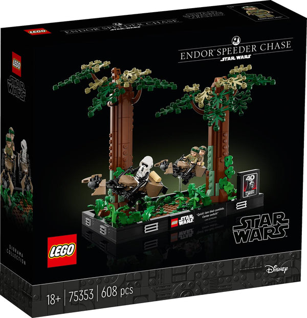 LEGO 75353 Star Wars - Kiiturien takaa-ajo Endorilla