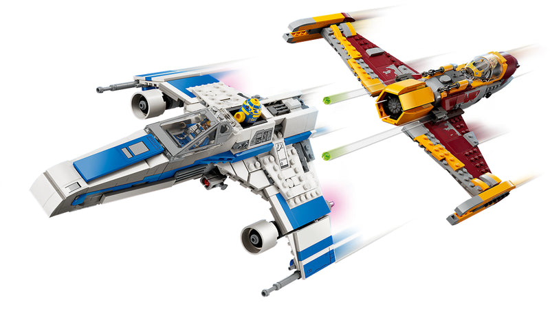 LEGO 75364 Star Wars - Uuden Tasavallan E-wing™ vs. Shin Hatin tähtihävittäjä