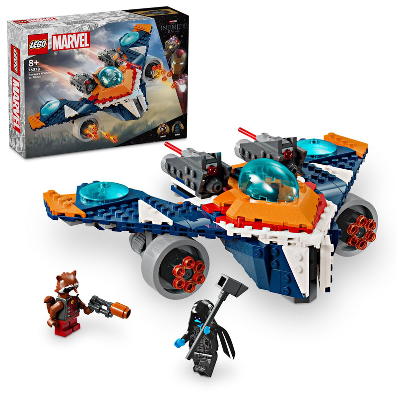 LEGO 76278 Super Heroes - Rocketin Warbird vastaan Ronan