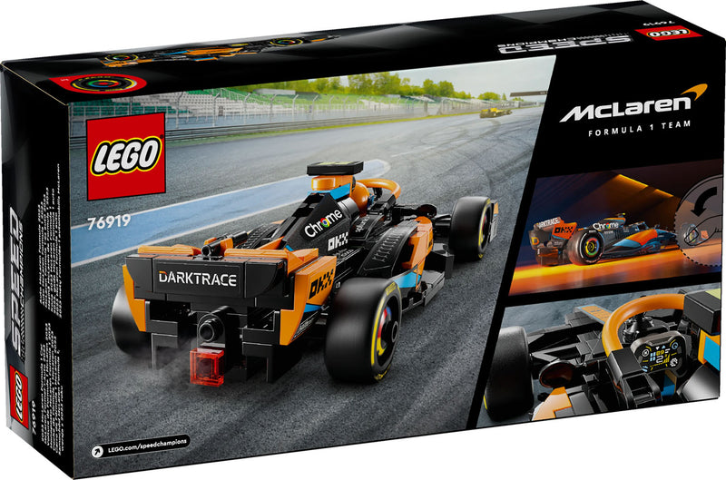 LEGO 76919 Speed Champions - 2023 McLaren Formula 1 ‑kilpa-auto