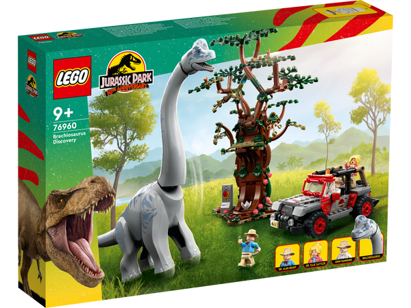 LEGO 76960 Jurassic World - Brachiosaurus löydetään