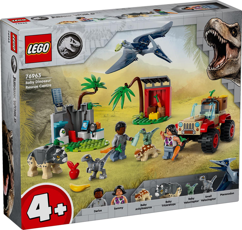 LEGO 76963 Jurassic World - Dinosauruspoikasten pelastuskeskus