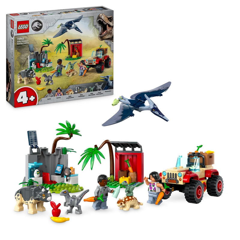 LEGO 76963 Jurassic World - Dinosauruspoikasten pelastuskeskus