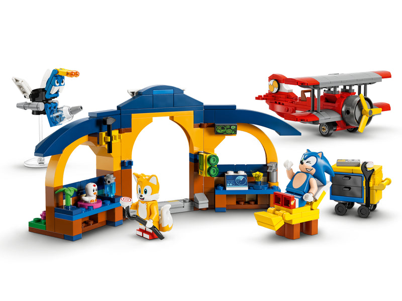 76991 LEGO Tailsin työpaja ja Tornado-lentokone