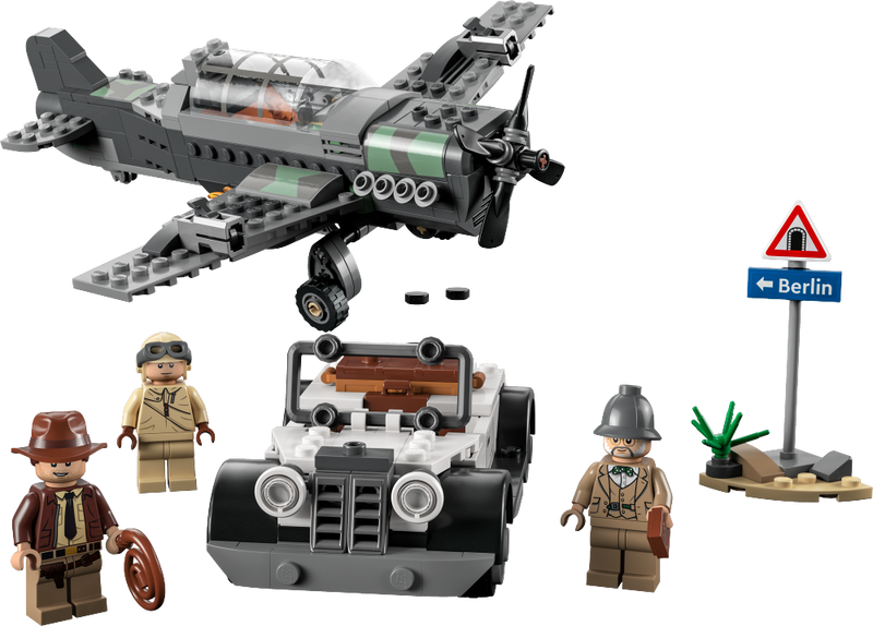 LEGO 77012 Indiana Jones - Hävittäjälentokoneen hyökkäys