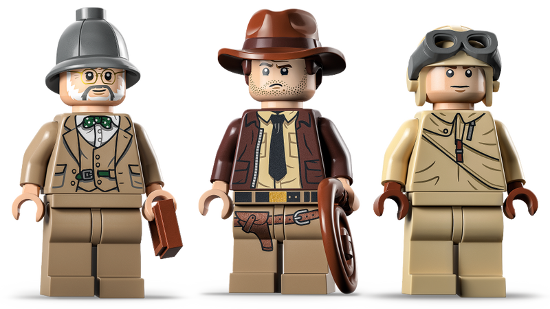 LEGO 77012 Indiana Jones - Hävittäjälentokoneen hyökkäys