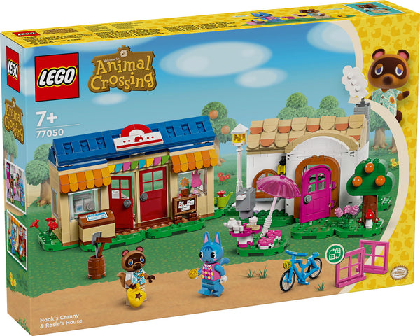 LEGO 77050 Animal Crossing - Nook's Cranny ja talo, jossa Rosie asuu