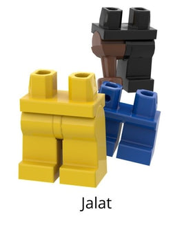 LEGO-figuurien jalat