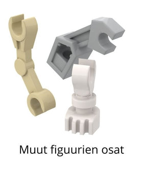 LEGO muut figuurien osat