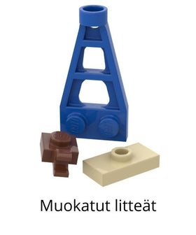 LEGO muokatut litteät