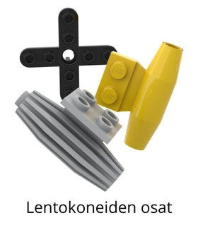 LEGO lentokoneiden osat