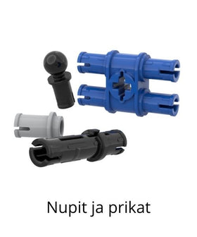 LEGO Technic -nupit ja -prikat