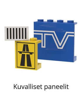 LEGO kuvalliset paneelit