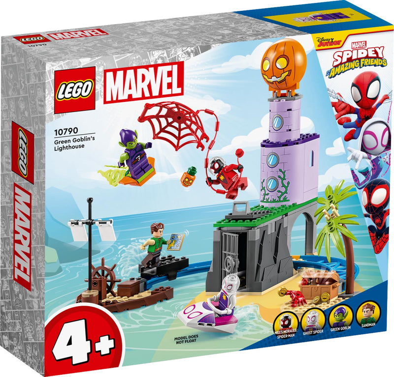 LEGO 10790 Spidey - Team Hämis Vihreän Menninkäisen majakalla