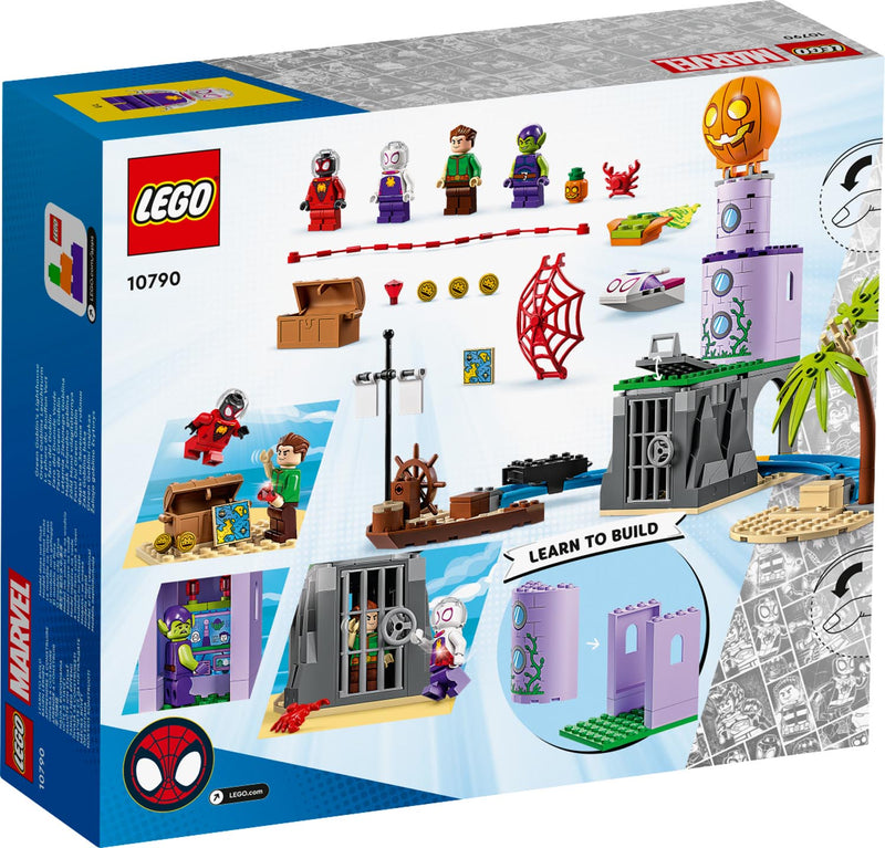 LEGO 10790 Spidey - Team Hämis Vihreän Menninkäisen majakalla