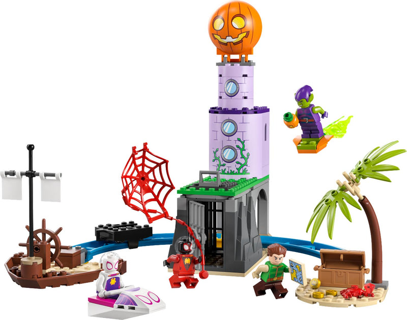 LEGO 10790 Spidey - Team Hämis Vihreän Menninkäisen majakalla