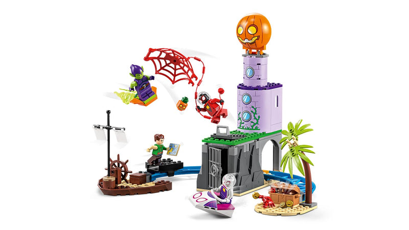 LEGO 10790 Spidey - Team Hämis Vihreän Menninkäisen majakalla