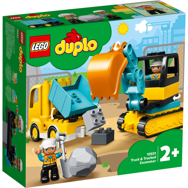 LEGO 10931 Duplo - Kuorma-auto ja telakaivuri