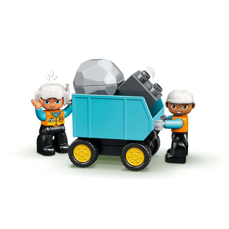 LEGO 10931 Duplo - Kuorma-auto ja telakaivuri