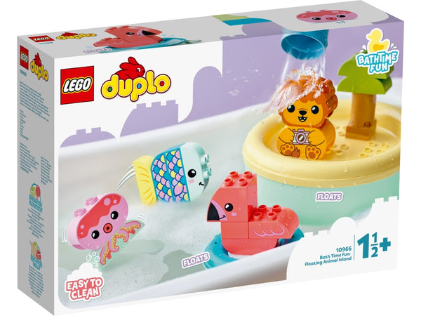 LEGO 10966 Duplo - Hauskoihin kylpyhetkiin: kelluva eläinsaari