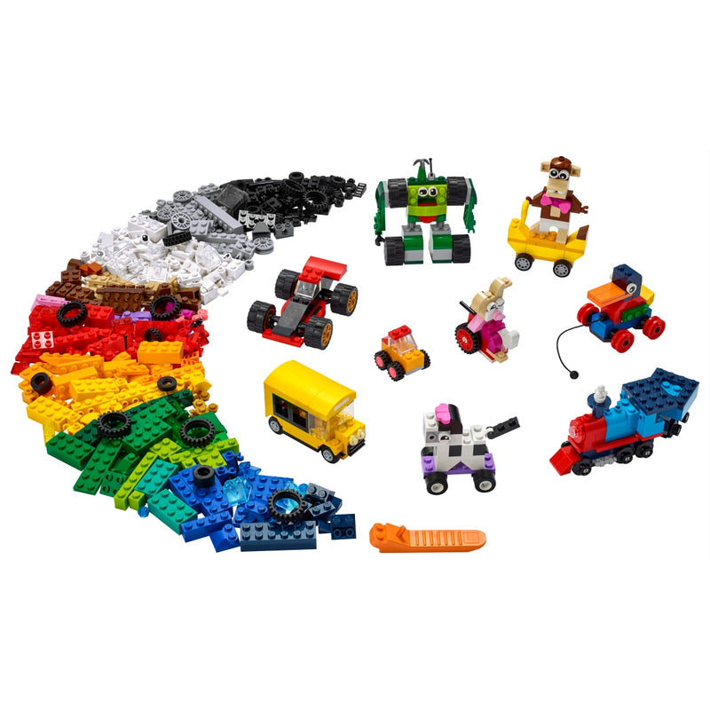 LEGO 11014 Classic - Palikat ja pyörät