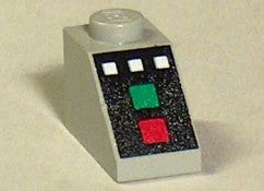 LEGO 1x2 Vino 45 Valot ja 3 nappulaa 3040px1