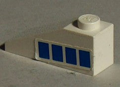 LEGO 1x3 Vino 33 Siniset neliöt kyljessä, vasen 4286pb07R
