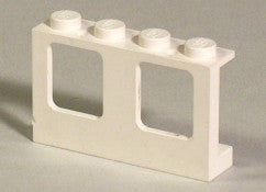 LEGO 1x4x2 Ikkunakehys 2-osainen suora 4863