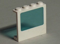 LEGO Seinäke 1x4x3 ikkunalla 6156