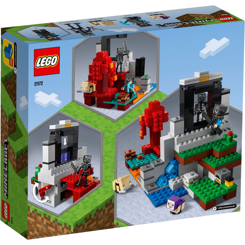 LEGO 21172 Minecraft - Raunioitunut portaali
