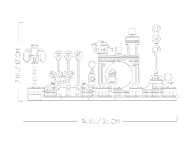 LEGO 21331 Ideas - Sonic the Hedgehog – Green Hill Zone