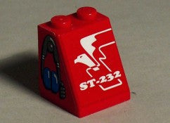 LEGO 2x2 Vino 65 ST-232-kuvio ja kuulokkeet kyljessä 3678