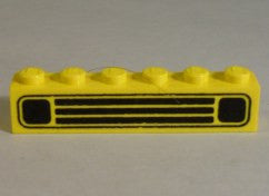 LEGO 1x6 Peruspalikka Auton etumaski 3009p01