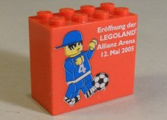 LEGO 2x4x3 Peruspalikka Legolandin avajaiset 30144pb023