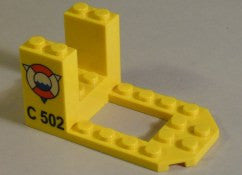 LEGO Ohjaamo 4x7 pelastusrenkaalla ja C502 30250px4