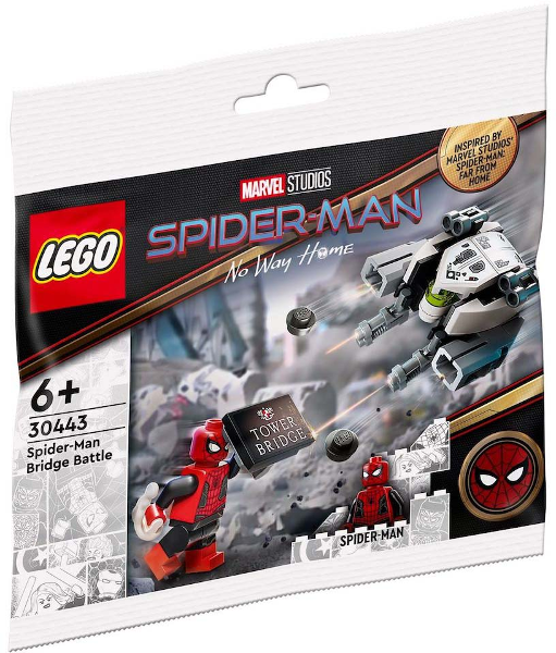 LEGO 30443 Super Heroes - Spider-manin siltataistelu