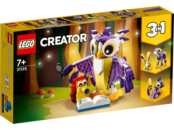 LEGO 31125 Creator - Mielikuvitusmetsän olennot