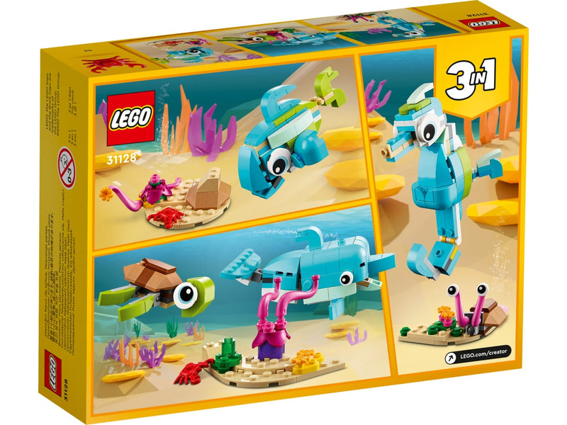 LEGO 31128 Creator - Delfiini ja kilpikonna