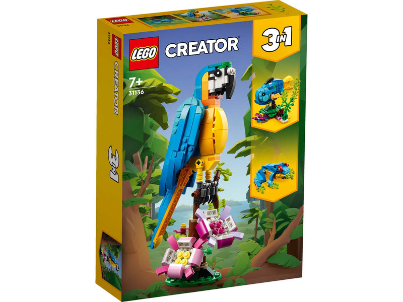 LEGO 31136 Creator - Eksoottinen papukaija