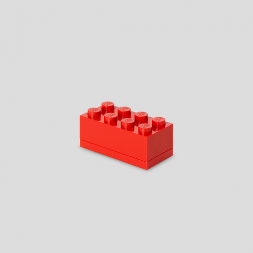 LEGO miniboksi 8 punainen