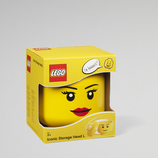 LEGO-säilytyspää, tyttö L
