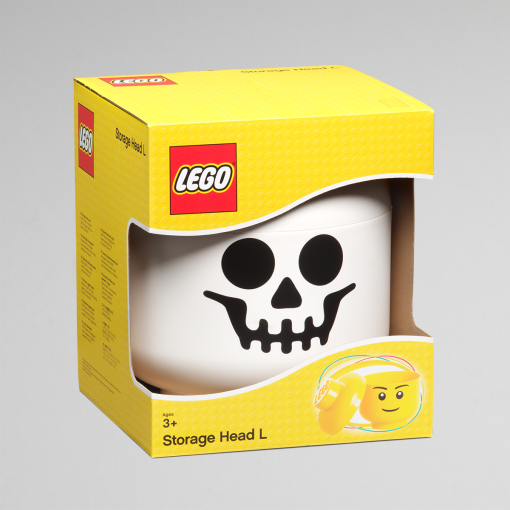 LEGO-säilytyspää, pääkallo L