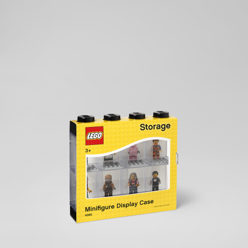 LEGO minifiguurivitriini 8, musta