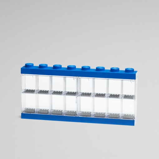 LEGO minifiguurivitriini 16, sininen